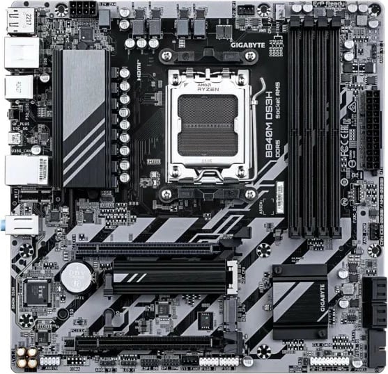Pllakë amë Gigabyte B840M DS3H, Socket AM5, micro ATX, 4 DDR5