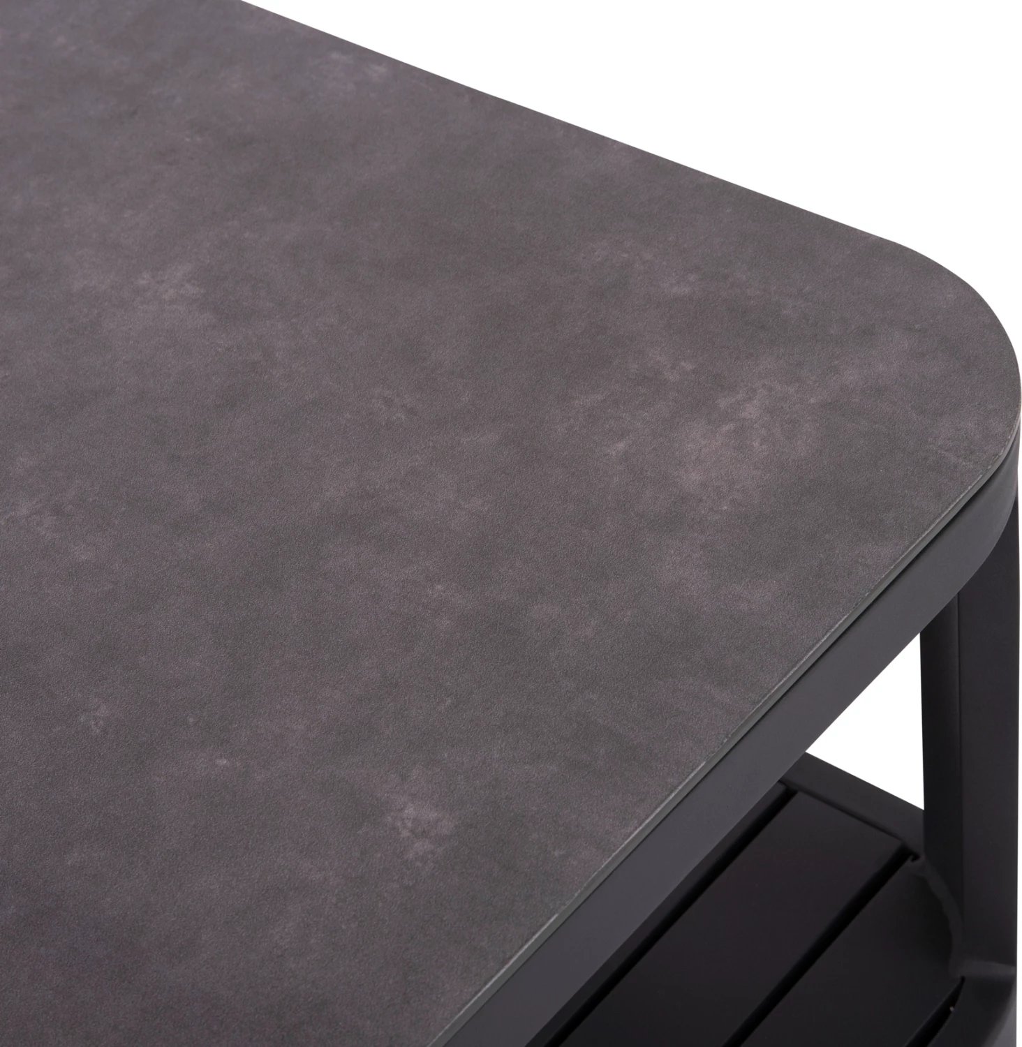 Set këndi për jashtë, 3 pjesë, seria ELYSIA, alumin i hirtë i errët, litar, material tekstili, CD6187.01