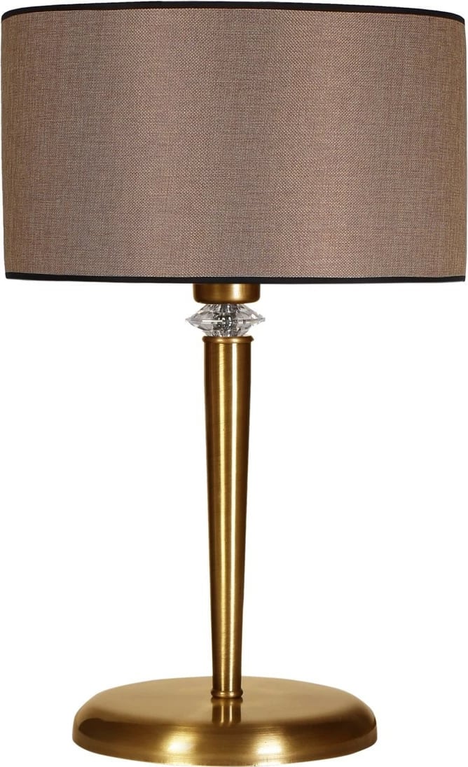 Llambë tavoline Opviq, 8480-3, bezhë, e zezë, bronzi, 55cm
