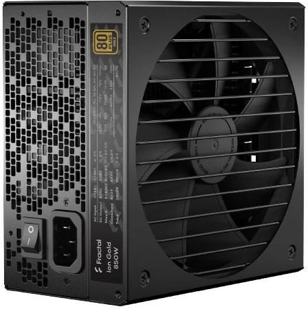 Kasë Fractal Design Ion Gold 850W, Full modular, 80 PLUS Gold, e zezë