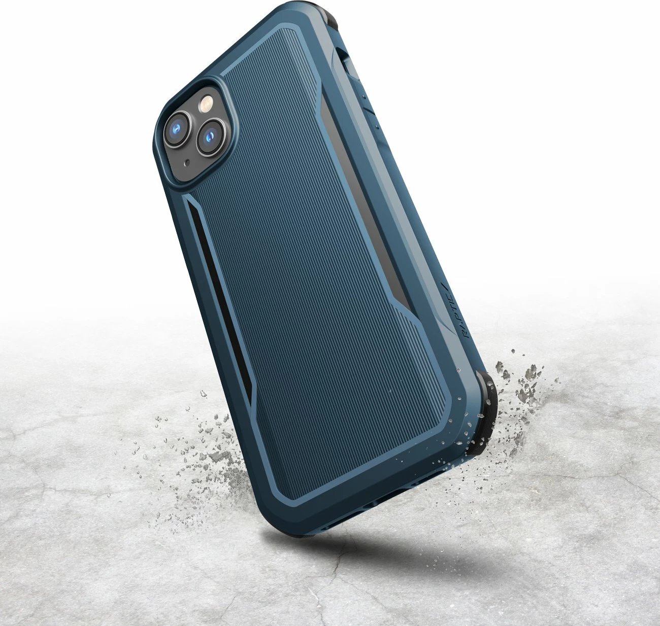 Mbështjellës Raptic X-Doria Fort për iPhone 14 Plus, MagSafe, Blu