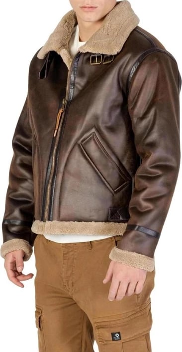 Jakne për meshkuj Yos, kafe