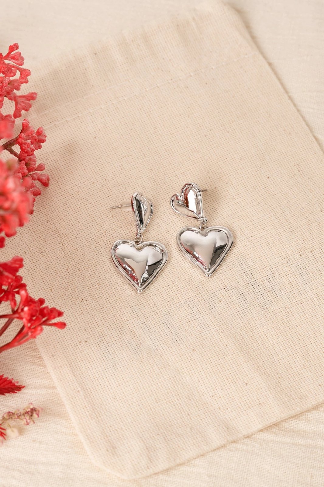 Vathë metalik Elika, ngjyrë argjendi, ELKGC68334