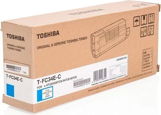 Toner Toshiba T-FC34EC, Cyan