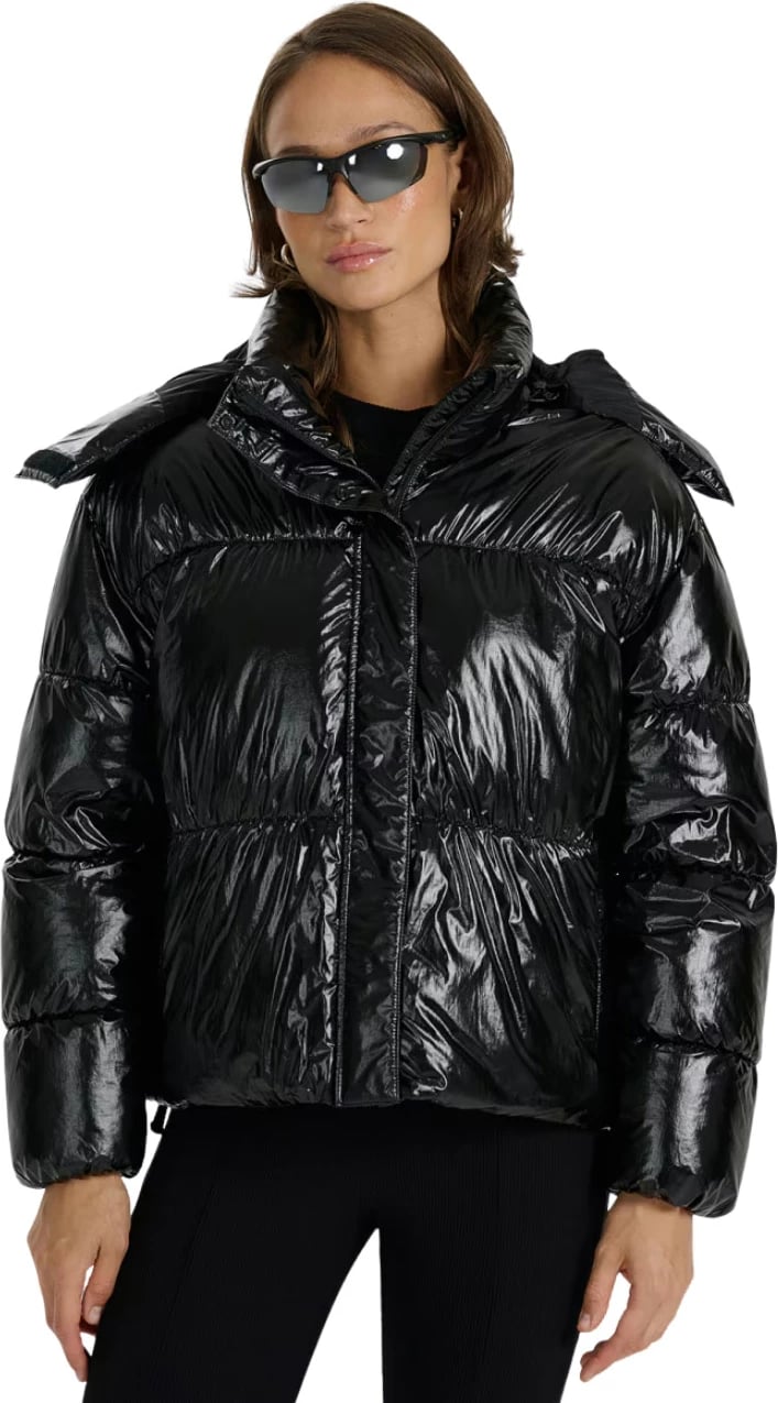 Jakne dimri për femra 4F, e zezë