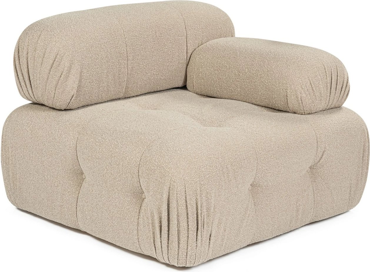 Karrige një vendëshe Doblo 1R, ngjyrë pjeshke, Atelier del Sofa