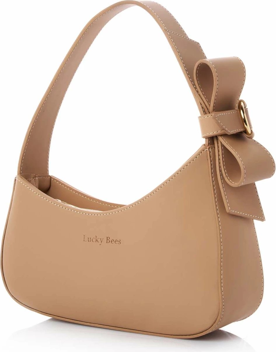 Çantë shpatulle Lucky Bees, Monroe, ngjyrë camel