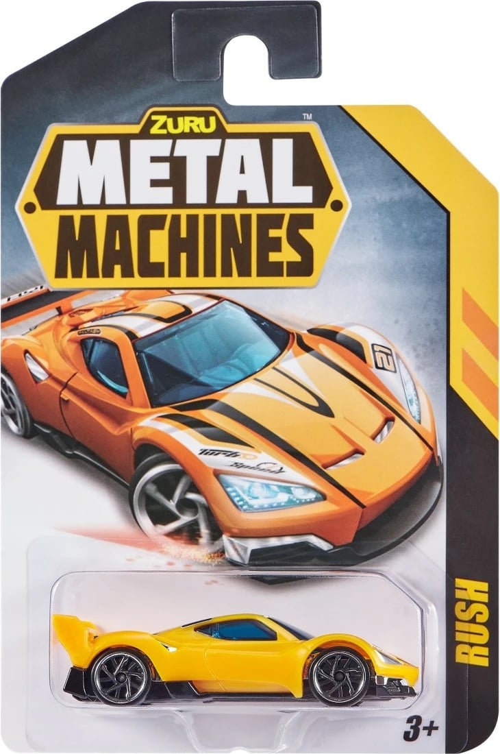 Set vetura lodër ZURU Metal Machines Auto Series 2, 24 copë, mix ngjyra