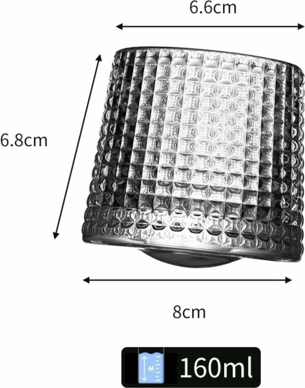 Set gotash për whiskey (2 copë), Hermia Concept, të vogla, 8