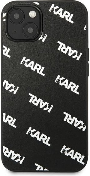 Mbështjellës Karl Lagerfeld KLHCP13SPULMBK3 për iPhone 13 mini, hardcase, i zi