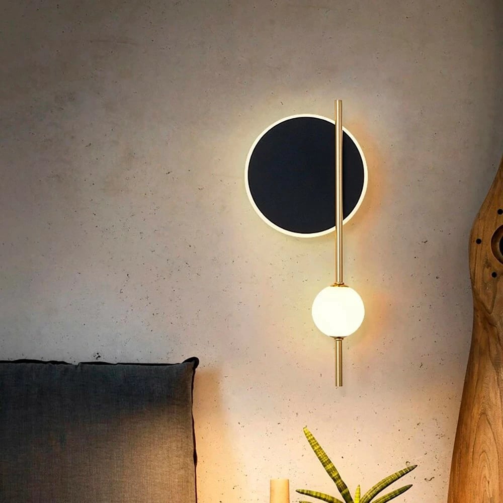 Llambë muri Opviq, L1119, e zezë