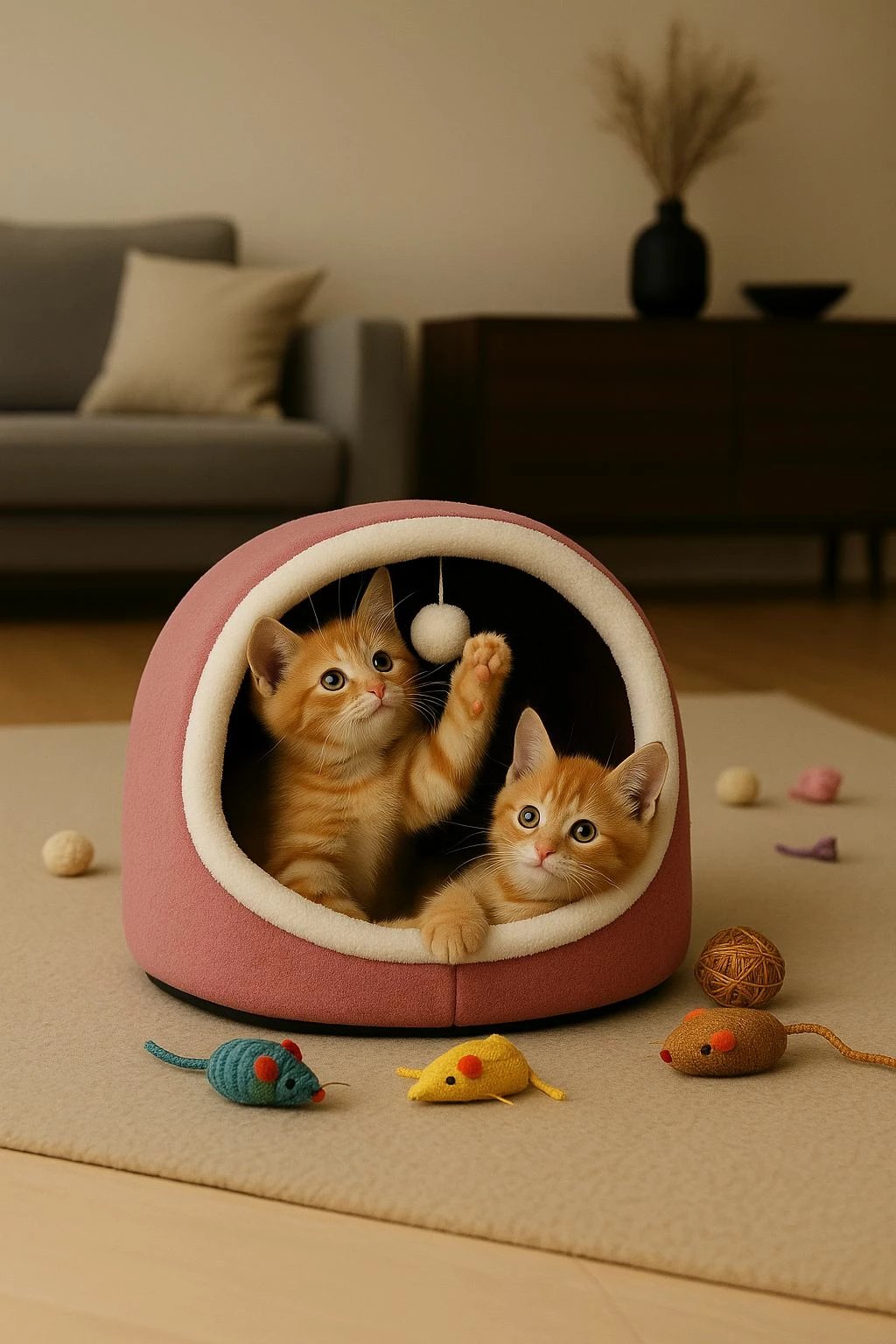 Shtrat për mace, rozë, Alaska STD