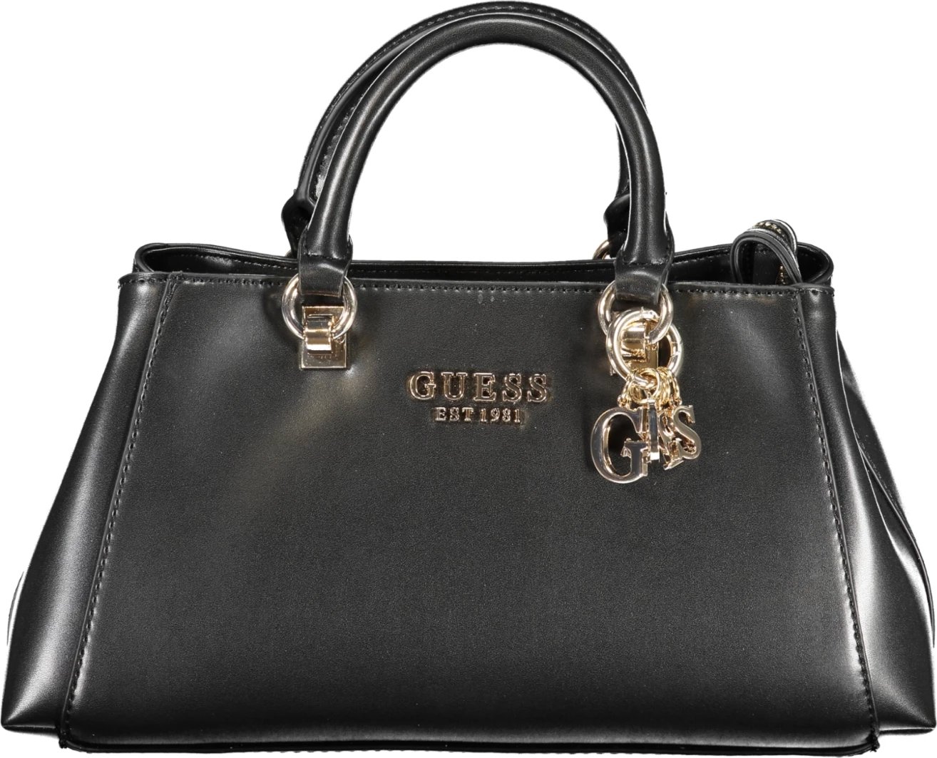 Çantë GUESS JEANS Evelune për femra, e zezë