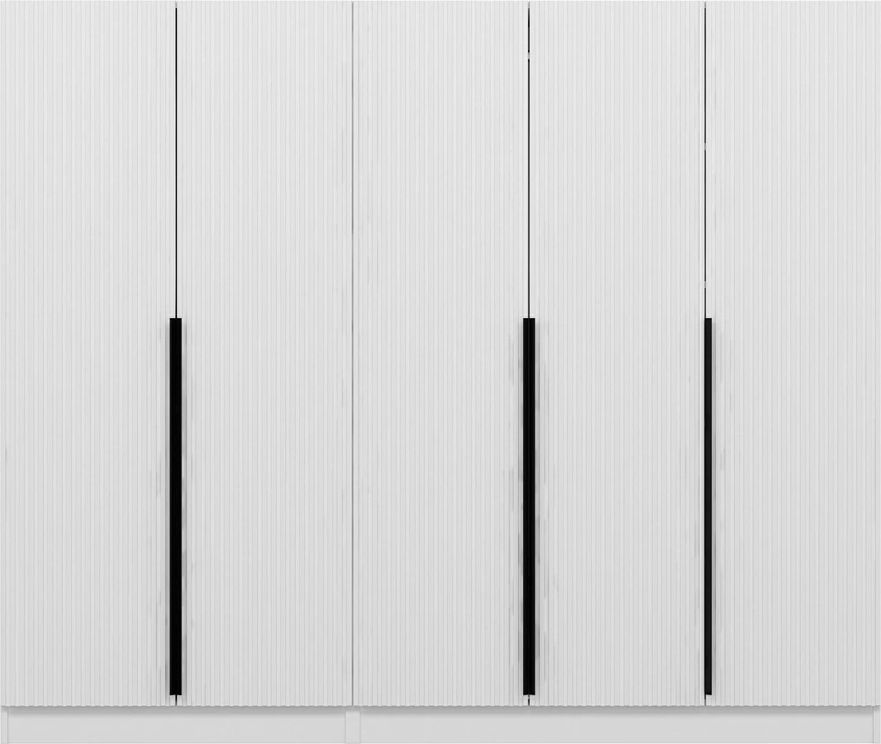 Dollap Skye Decor, Kale Plus, i bardhë, 225x210x52cm