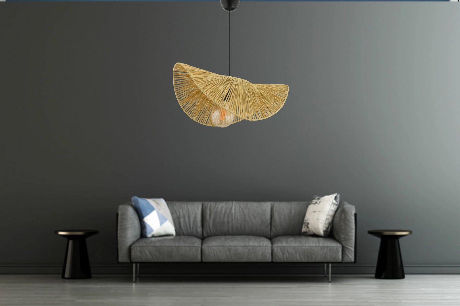 Llambë tavani Opviq, Taco, ngjyrë deve dhe e zezë