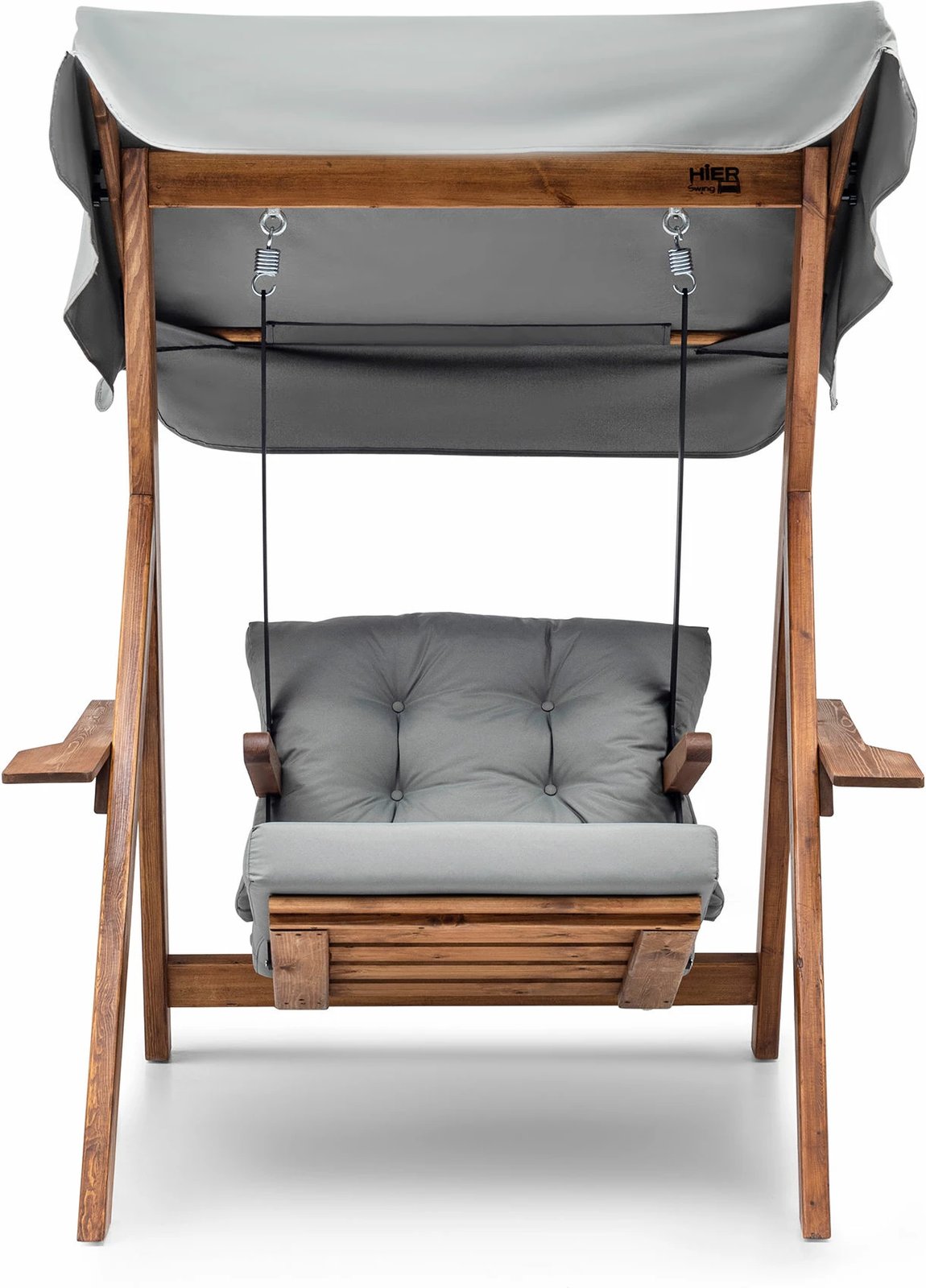 Karrige lëkundëse për kopsht, ngjyrë gri, Galata Swing S1 Karrige lëkundëse për kopsht, ngjyrë gri, Galata Swing S1