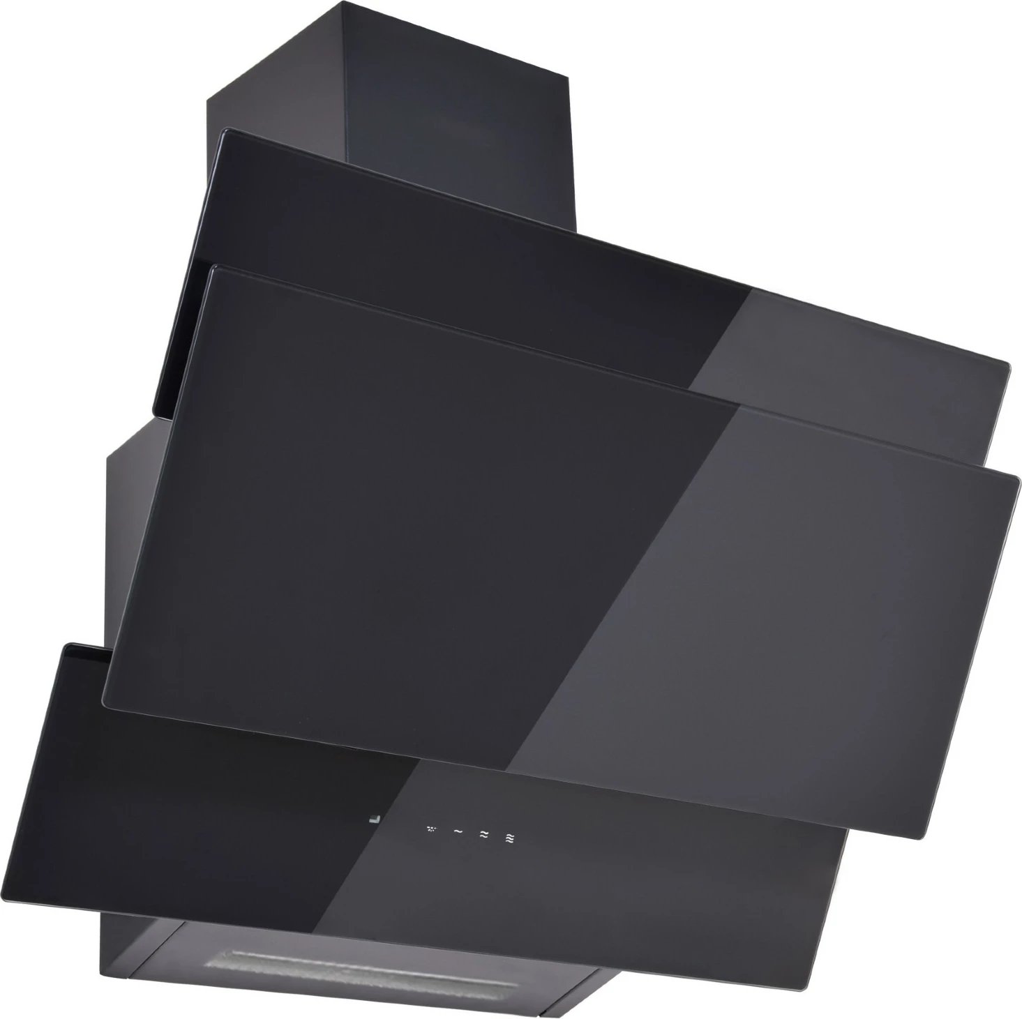 Aspirator kuzhine, Elit, HB60-865B, 60 cm 650 m³/h 140 W, 3 shpejtësi LED telekomandë panel me prekje, e zezë