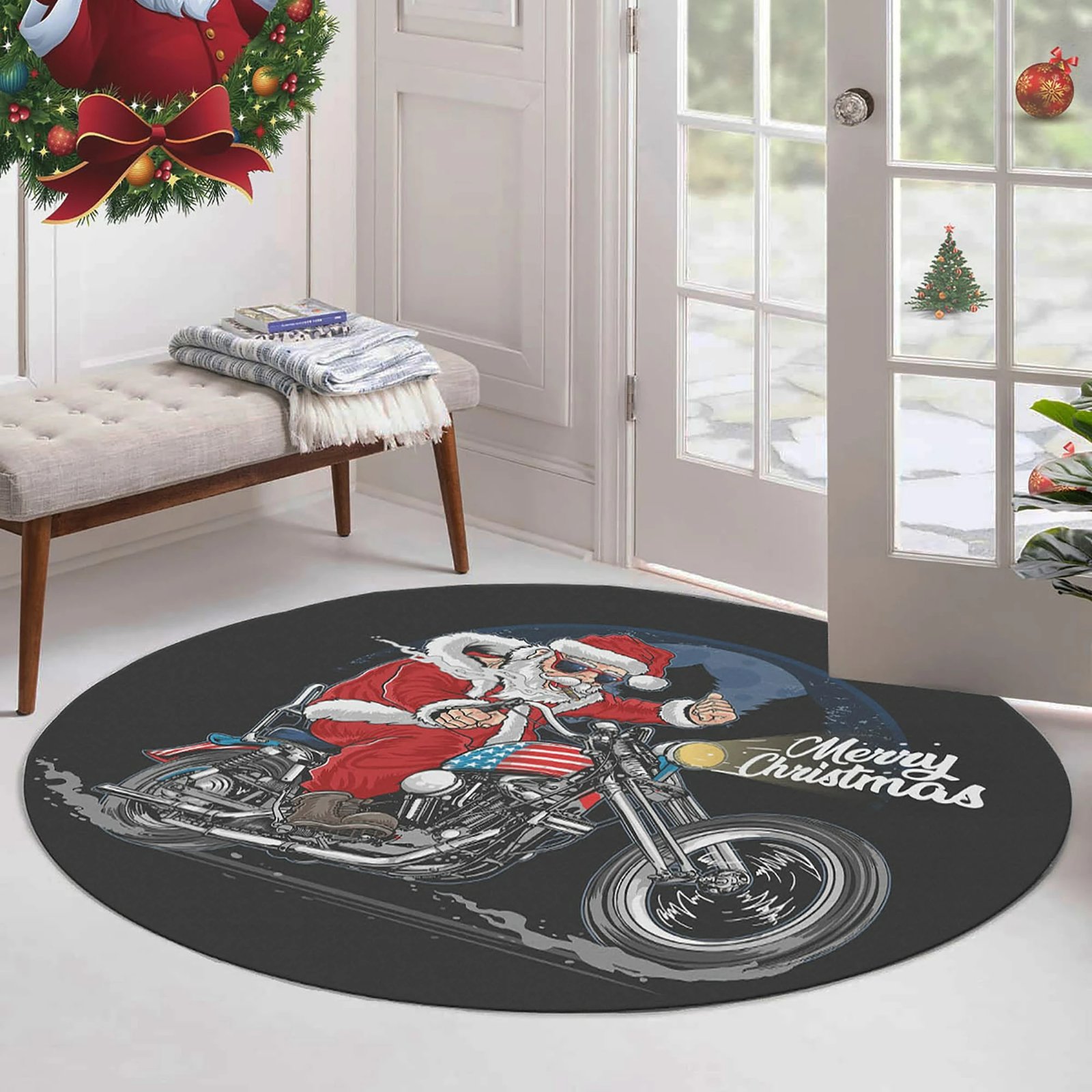 Qilim rrumbullak, shumëngjyrësh, Conceptum Hypnose, 180 cm, Woopamuk456