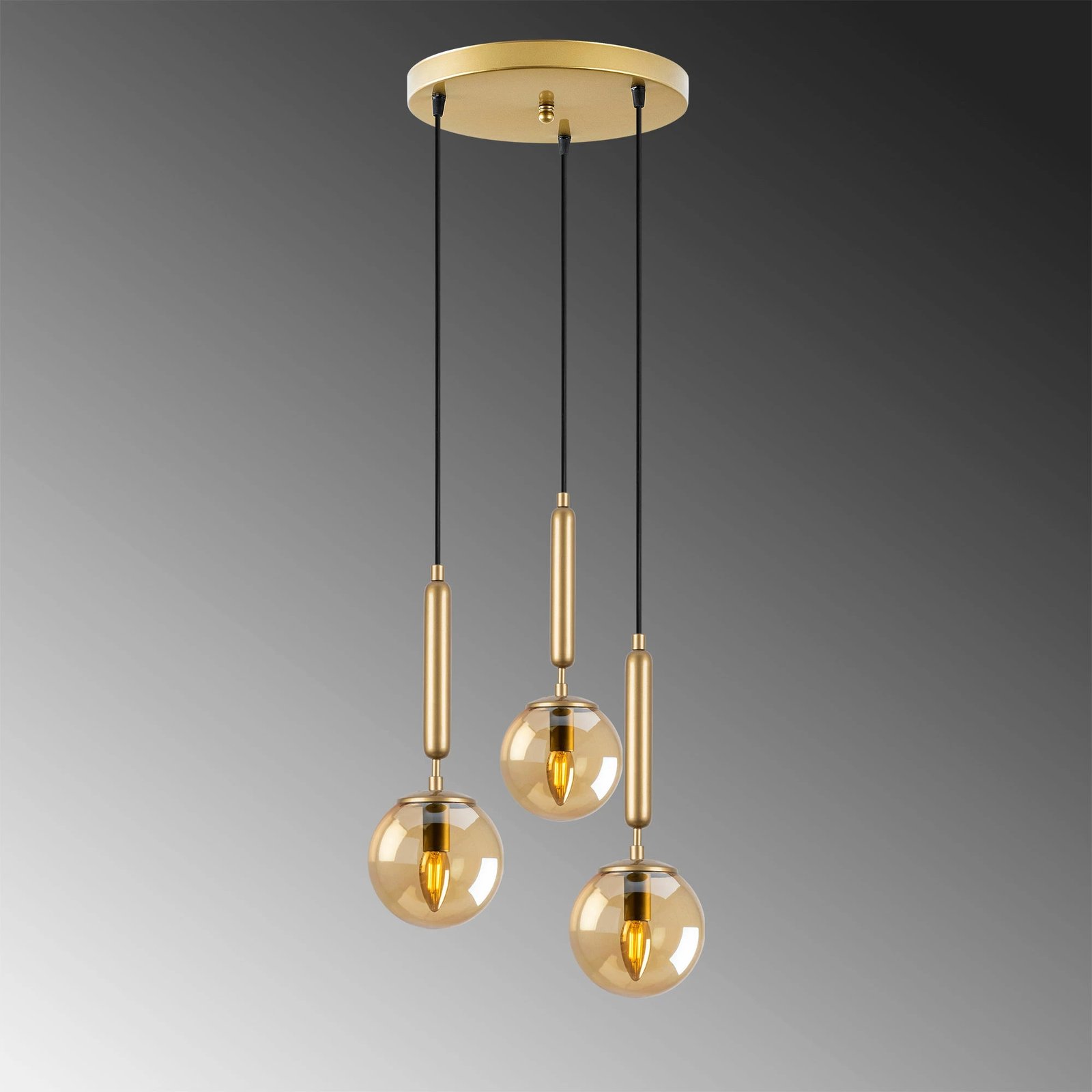 Llambadar Opviq, King - 11467, ngjyrë ari me shkëlqim