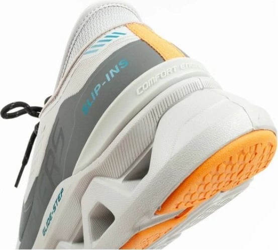 Atlete për meshkuj Skechers, të bardha/gri