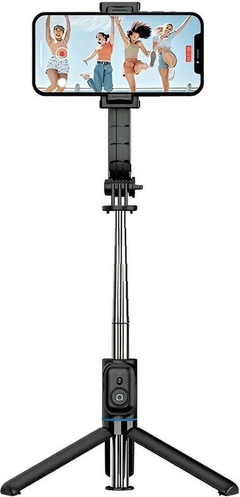 Selfie stick tripod AWEI X49 me Bluetooth, i zi