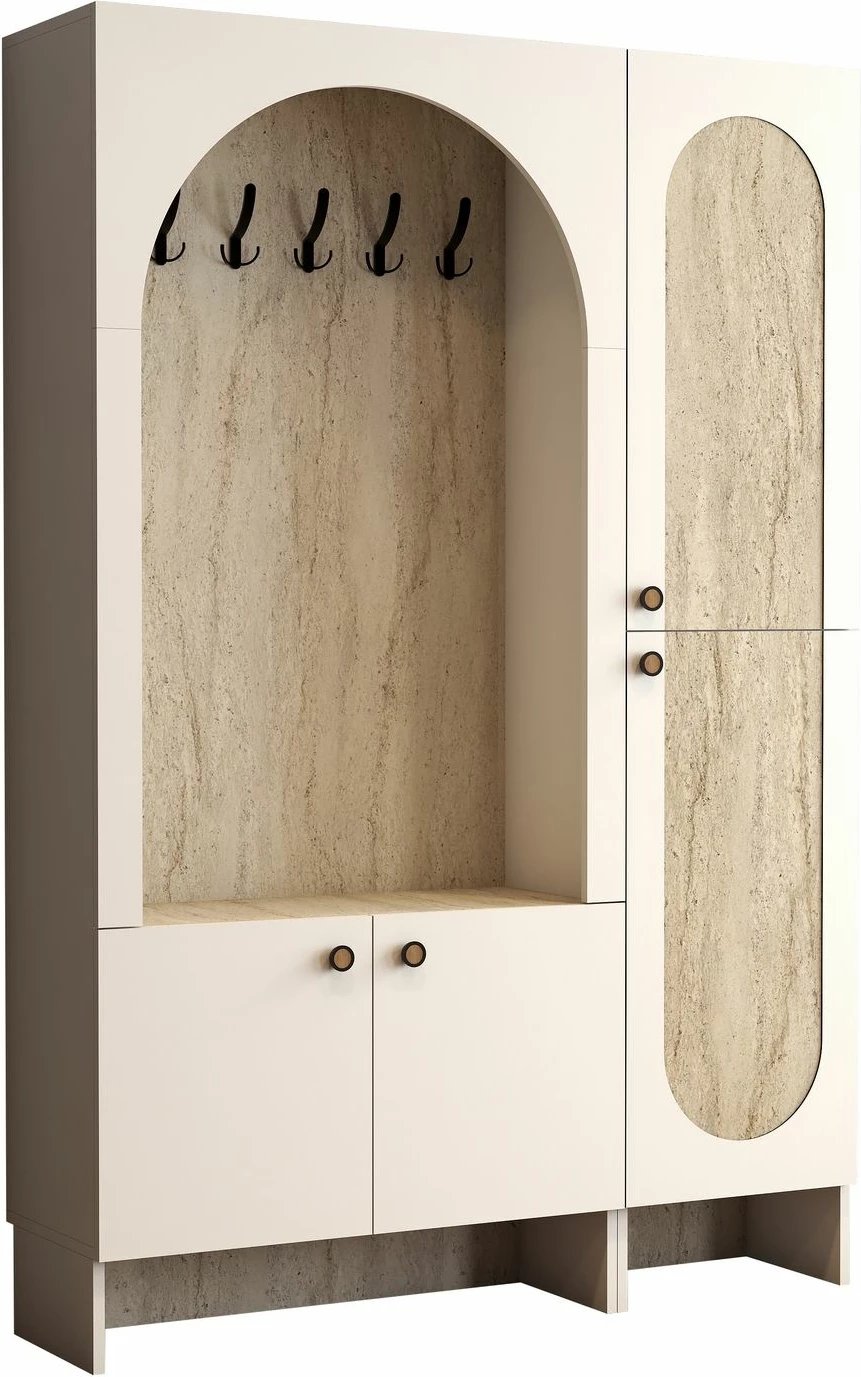 Stendë për korridor Skye Decor, Palermo Kl, krem, travertin