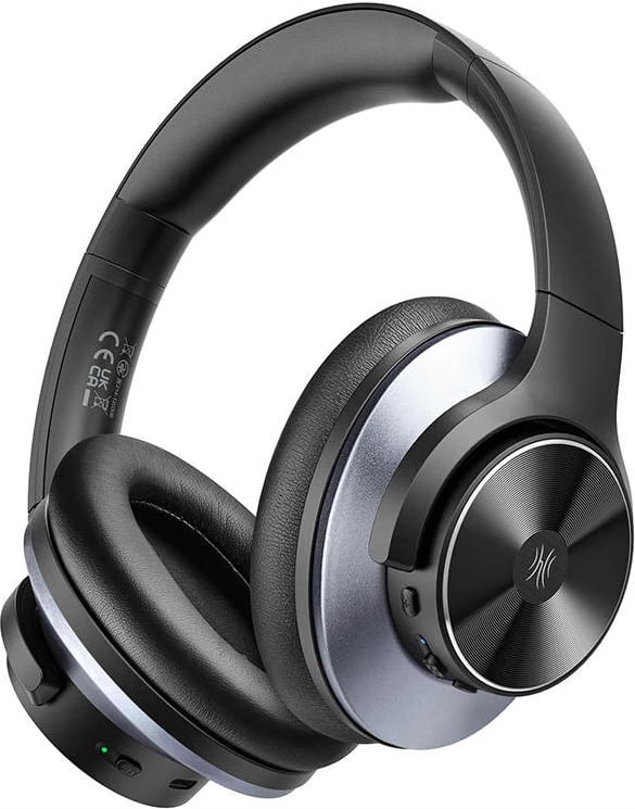 Kufje wireless OneOdio A10, over-ear, Bluetooth 5.1, USB-C, argjend