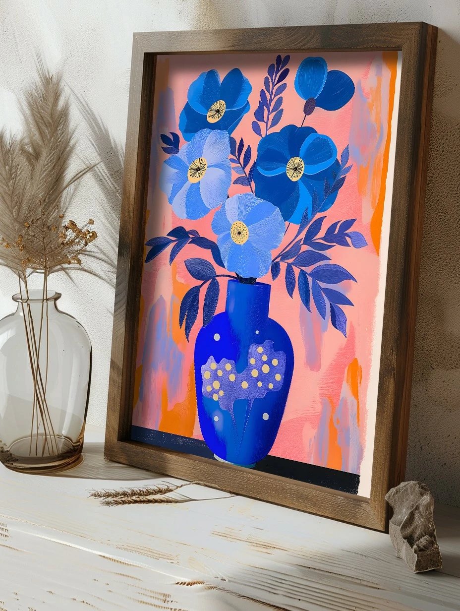 Pikturë dekorative me kornizë MDF, Wallity, GE215-L