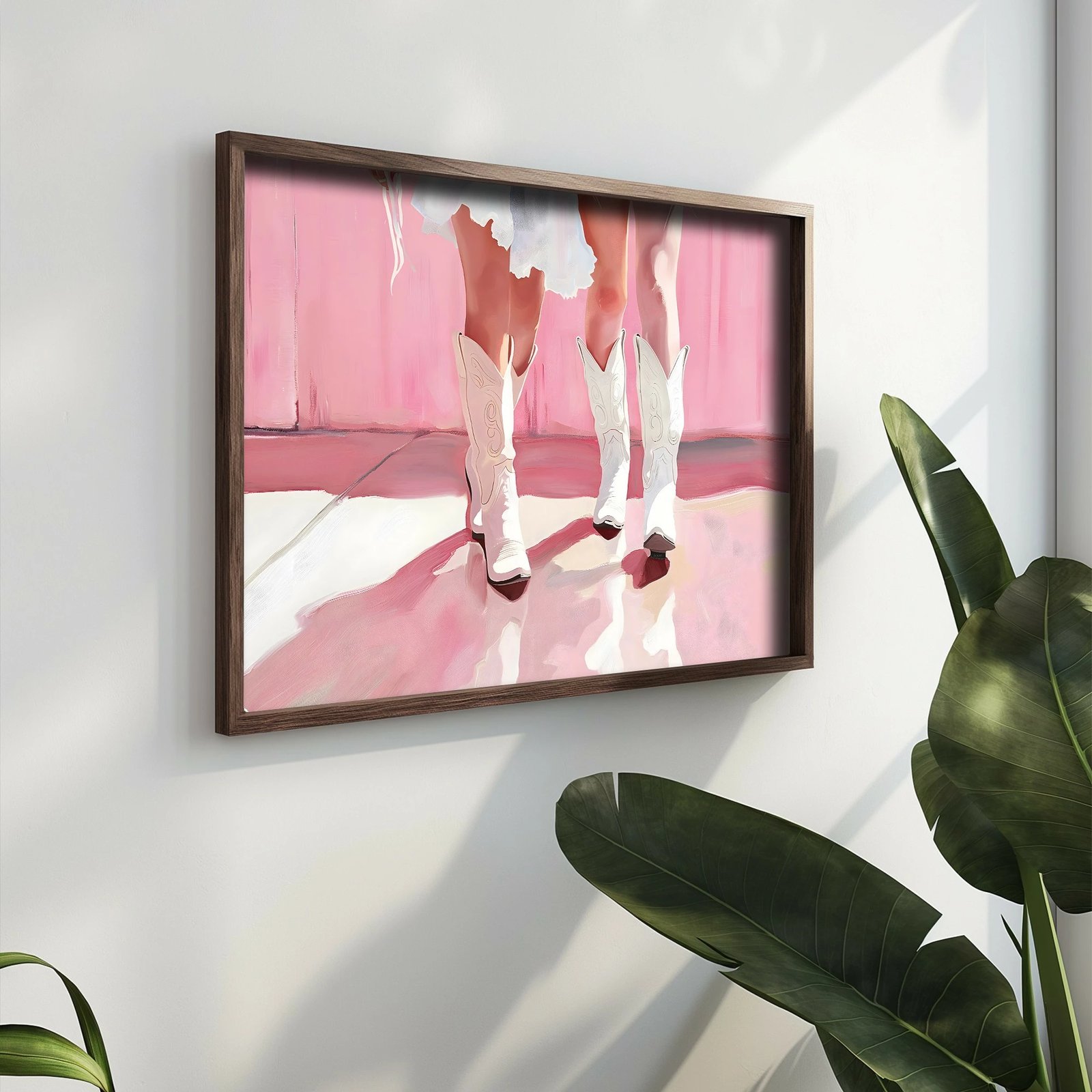 Pikturë dekorative me kornizë MDF, shumëngjyrëshe, Wallity, GE089-L