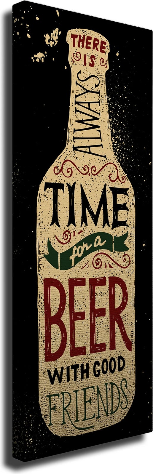 Pikturë dekorative në kanavacë, shumëngjyrëshe, PC308, 30x80cm