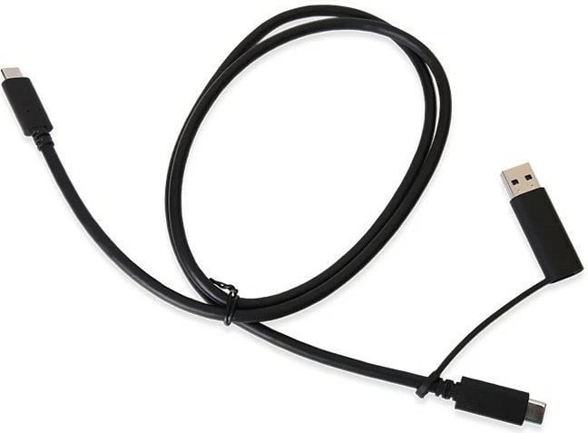 Kabllo USB-C/A Terra për Dockingstation 800, zëvendësuese, e zezë