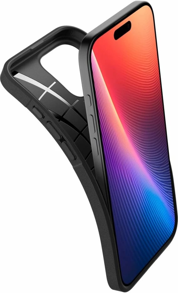 Mbështjellës Spigen Core Armor për iPhone 16 Pro Max, Mat Zi