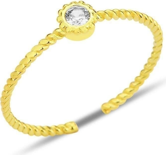 Unazë argjendi Jumeon, ngjyrë ari, SGTL12230