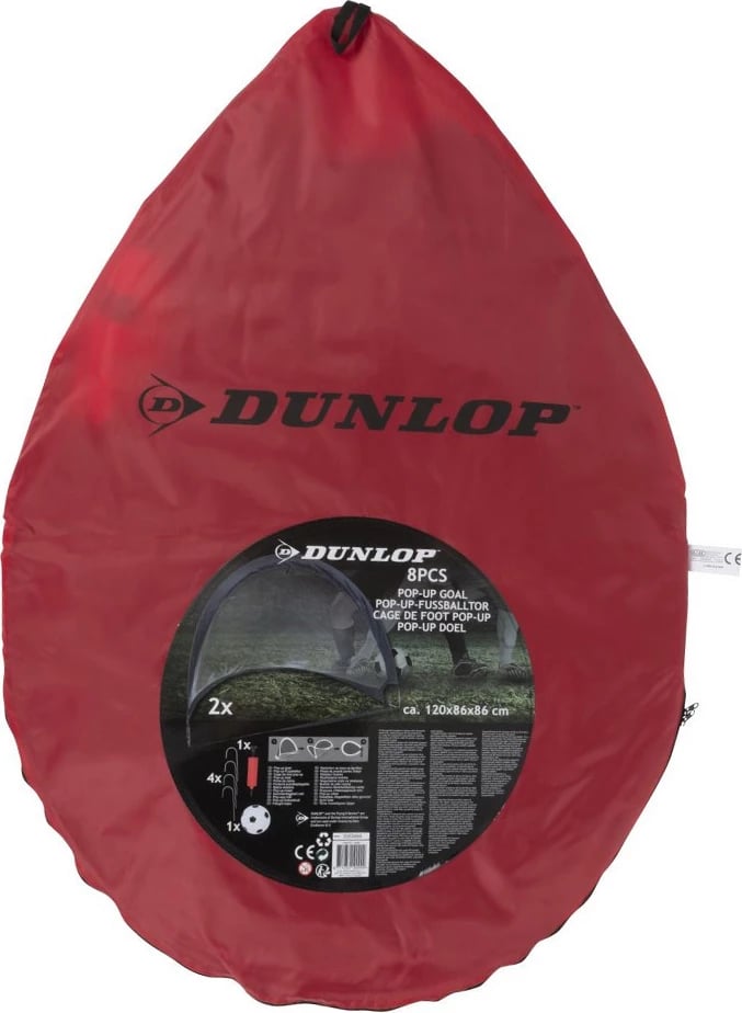 Porta futbolli pop-up Dunlop, pa dallim gjinie