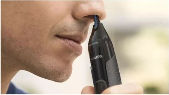 Makinë rroje Philips NT3650/16 për hundë, veshë dhe vetulla, Gri, me aksesorë