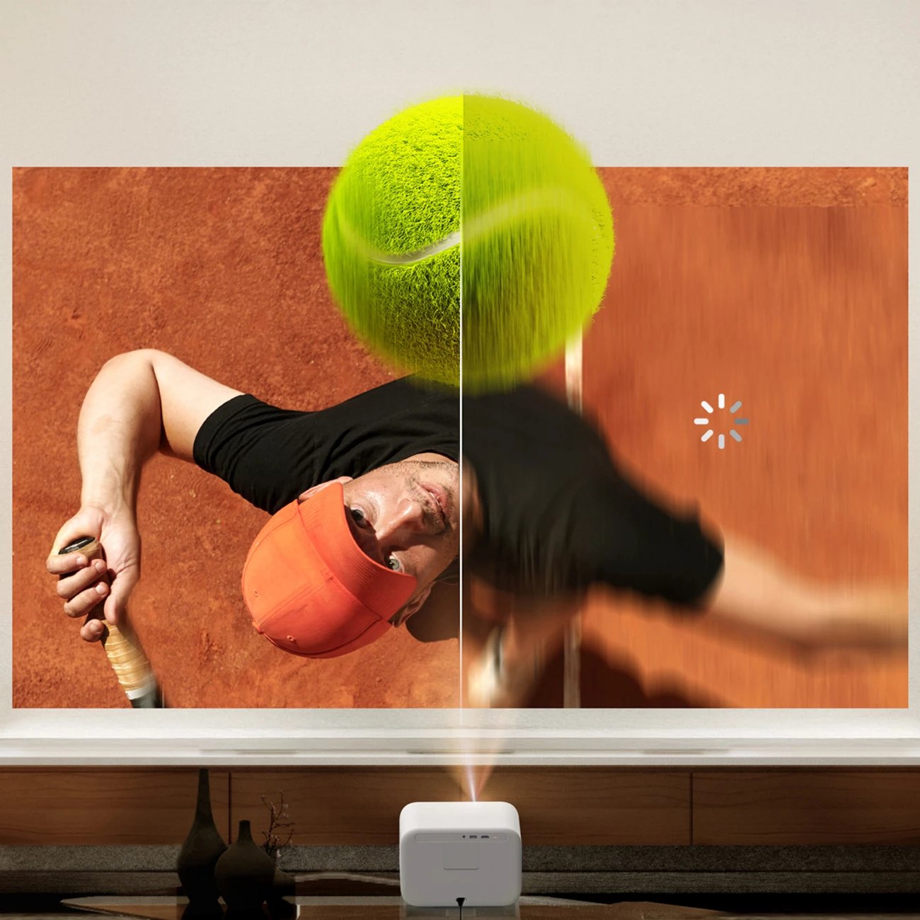 Projektor Yaber L2s, FullHD, i bardhë