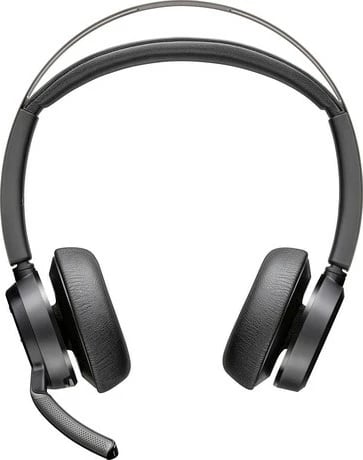 Kufje Poly Voyager Focus 2, Bluetooth 5.1, USB-C/A, Mikrofon me ANC, E zezë, Set