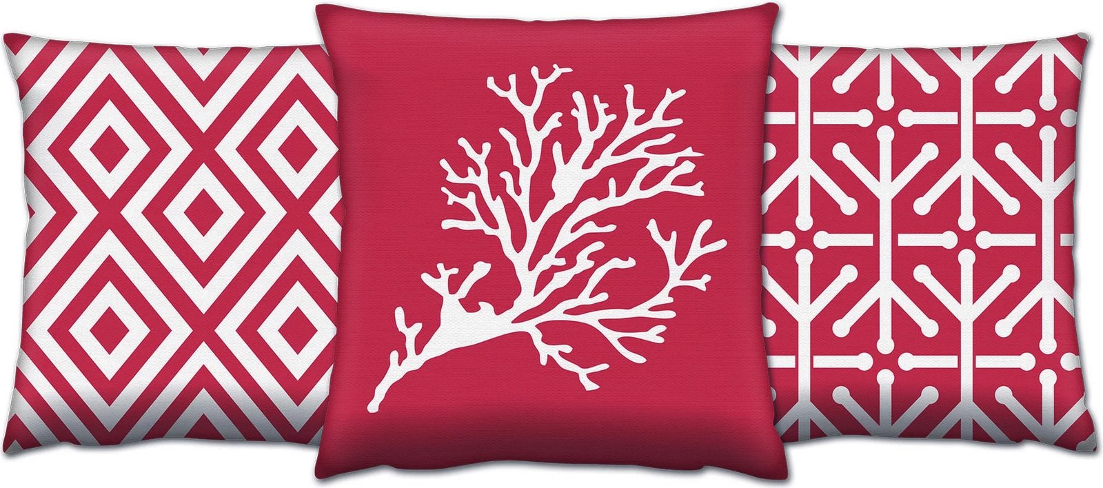 Set jastëkësh (3 copë), Evila Originals, AC-4243-4111-4255