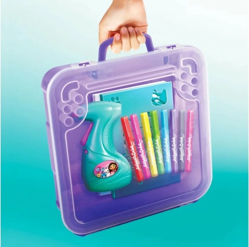 Set vizatimi Gabby's Dollhouse, Epee, CDG60217 me valixhe, shumëngjyrëshe