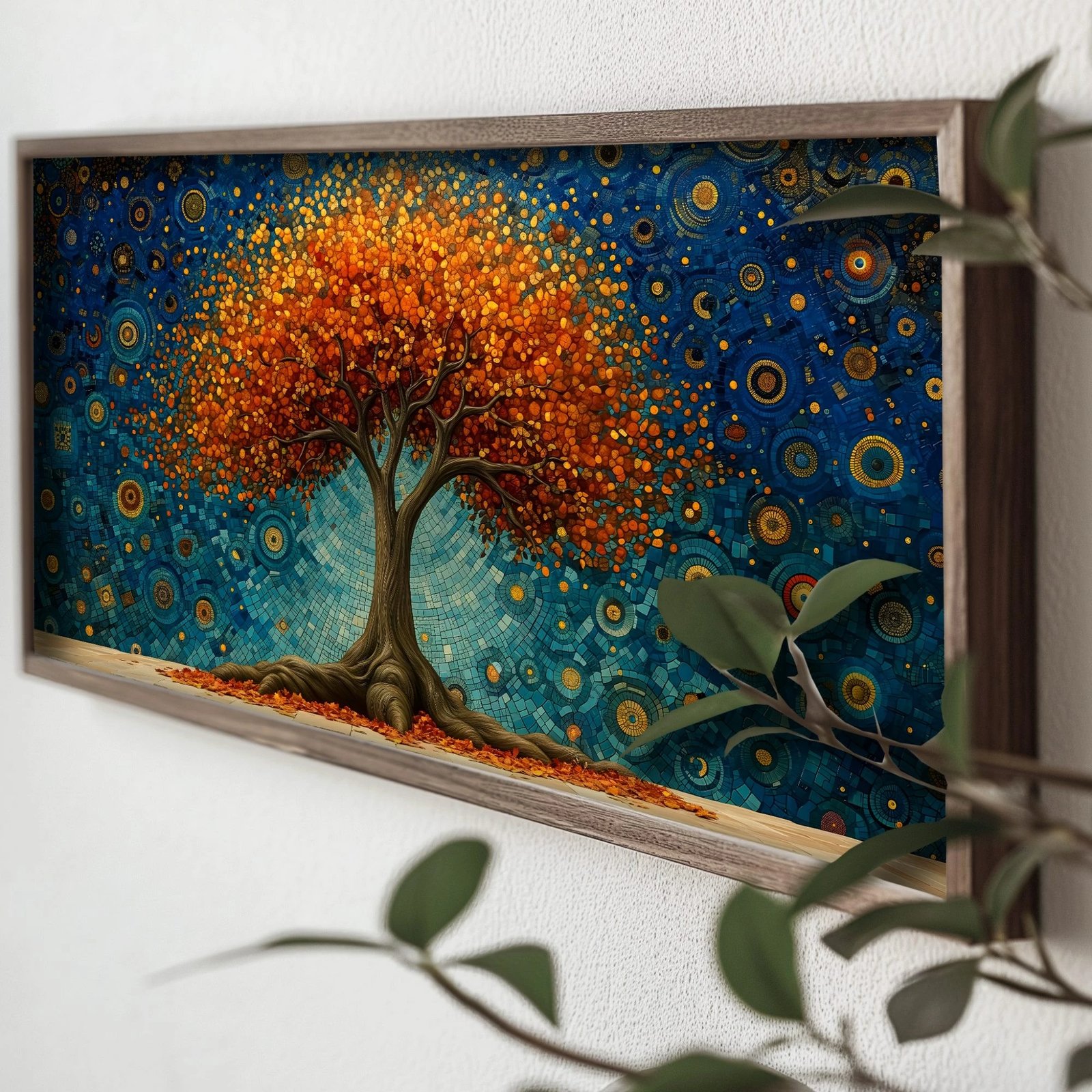 Pikturë dekorative me kornizë MDF, shumëngjyrëshe, Wallity, AI091, 60x120x3.5cm