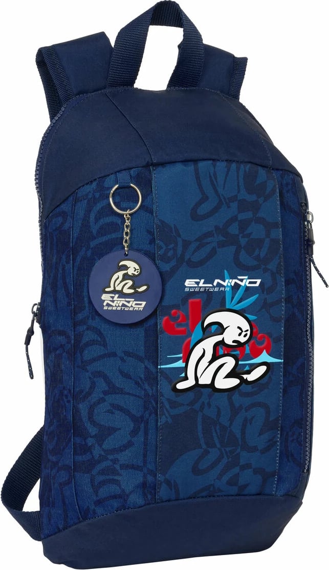 Çantë shpine për fëmijë El Niño Paradise Mini, navy blue