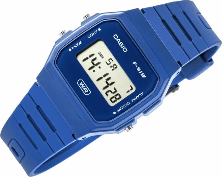 Orë dore unisex Casio, blu