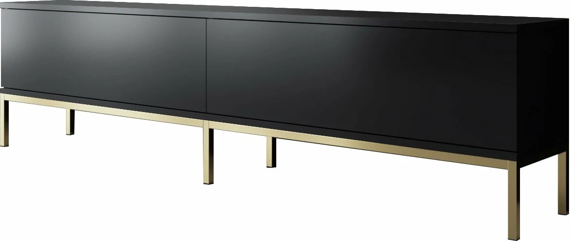 Set mobiljesh për dhomë dite Hanah Home, Lord, e zezë dhe ari