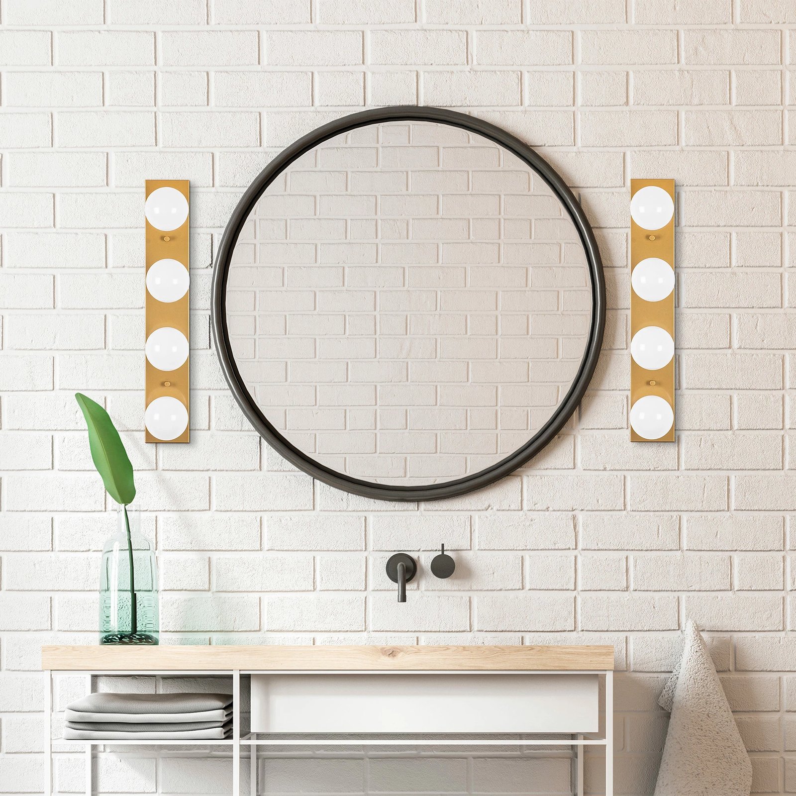 Llambë muri ngjyrë ari, Mirro - 12242