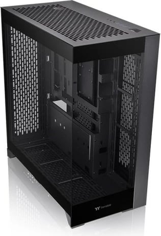 Kasë, Thermaltake, CTE E600 MX TG, Midi Tower ATX/E-ATX mATX Mini ITX, USB-C, xhami i temperuar, e zezë
