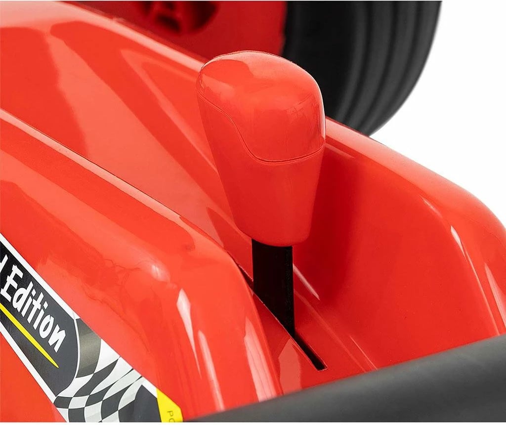 Gokart me pedale, Milly Mally, Rocket, marsh përpara/prapa me neutral, fren dore, rrota EVA, ulëse e rregullueshme, i kuq
