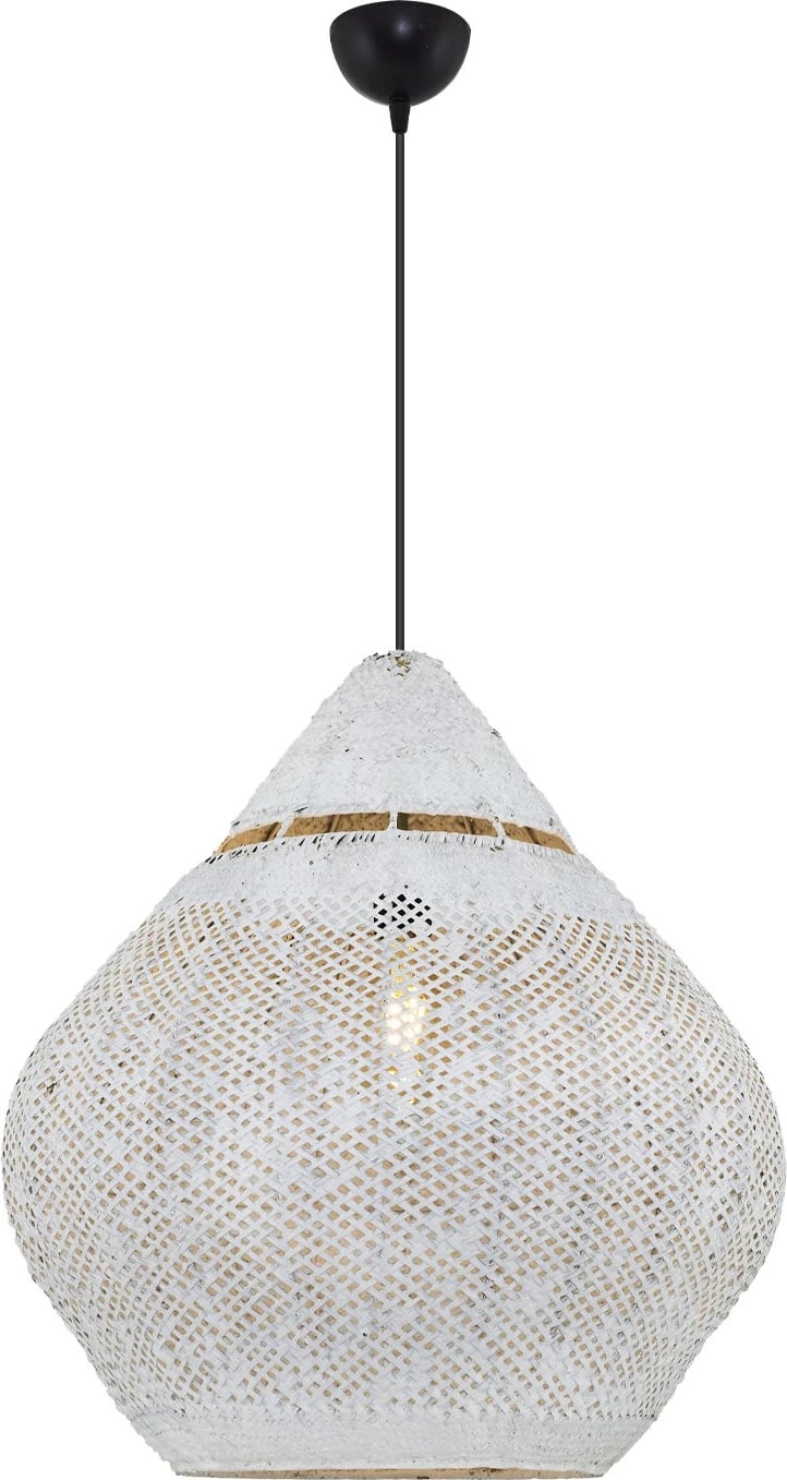 Llambë tavani Opviq, 4461-25-01, e bardhë, kapak ratan, 50x120cm