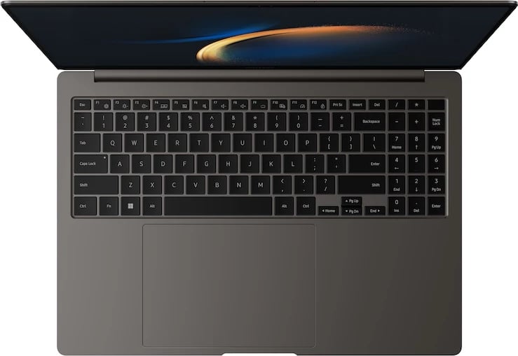 Laptop Samsung Galaxy Book3 Pro, 14'', Intel Core i7, 16GB RAM, 512GB SSD, Intel Xe Graphics, hiri