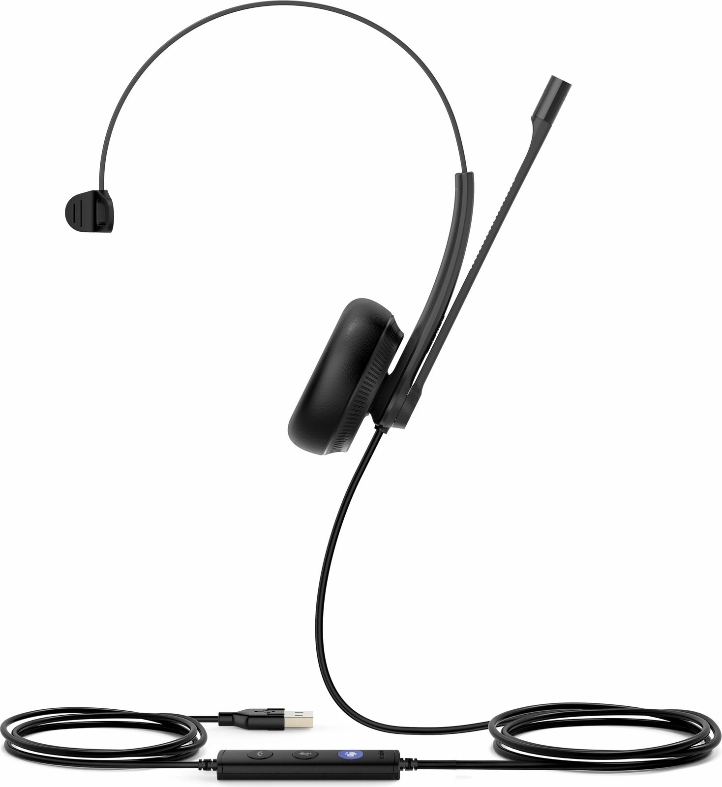 Kufje Yealink UH34 Mono Teams, Wired, Office/Call center, 20 - 20000 Hz, 82.5 g, E zezë