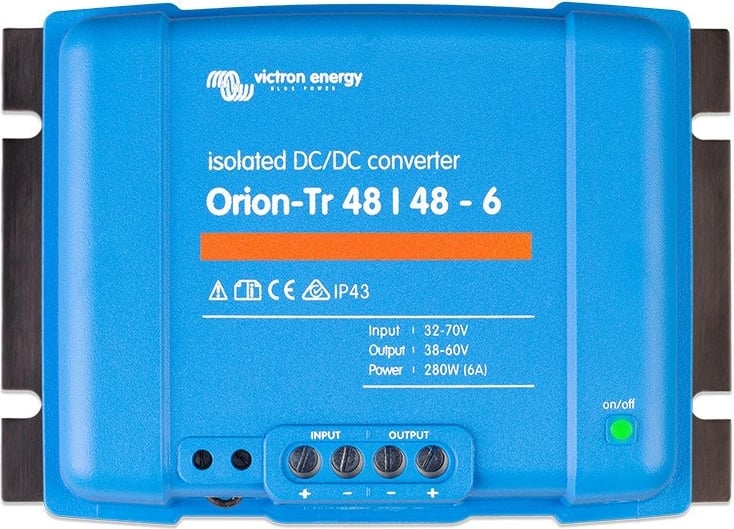 Konvertues DC/DC Orion-Tr 48/48-6A, 280W, Blu